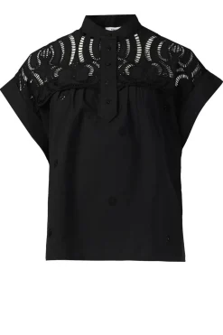 Embroidery Blouse Lina | Black... | Suncoo | Little Soho