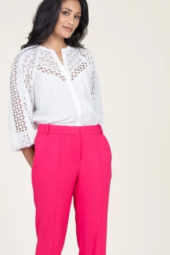 Embroidery Blouse Lovely | White... | Suncoo | Little Soho
