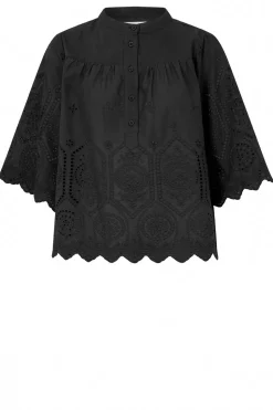 Embroidery Top Louise | Black... | Lollys Laundry | Little Soho
