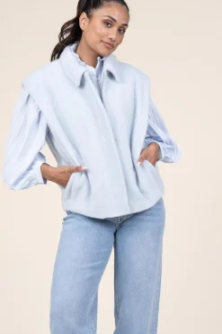 Faux Mohair Waistcoat Helen | Blue... | Studio Ar | Little Soho