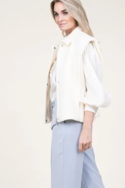 Faux Mohair Waistcoat Helen | Natural... | Studio Ar | Little Soho