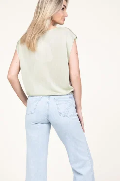 Fine Knit With Sequins Maraurari | Green... | Kocca | Little Soho