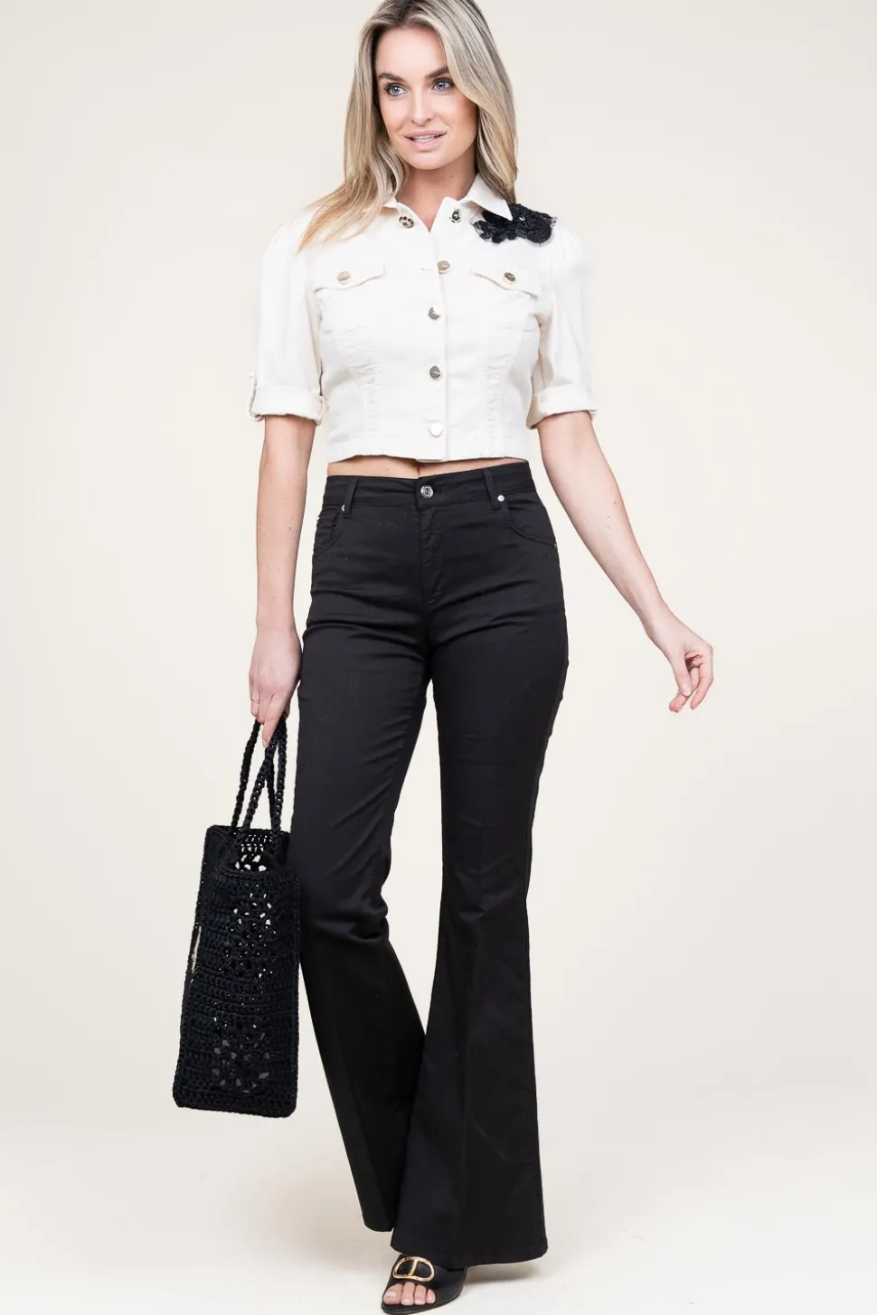 Flared Jeans Grazia | Black... | Kocca | Little Soho
