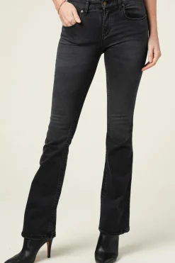 Flared Stretch Jeans Melrose L34 | Black... | Lois Jeans | Little Soho