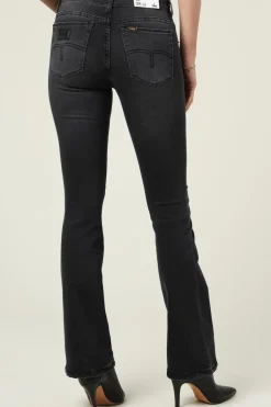 Flared Stretch Jeans Melrose L34 | Black... | Lois Jeans | Little Soho