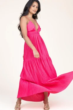 Flowey Maxi Dress Wasta | Pink... | Ba&Sh | Little Soho
