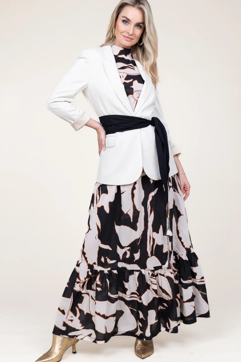 Halter Maxi Dress Tanhan | Black... | Kocca | Little Soho