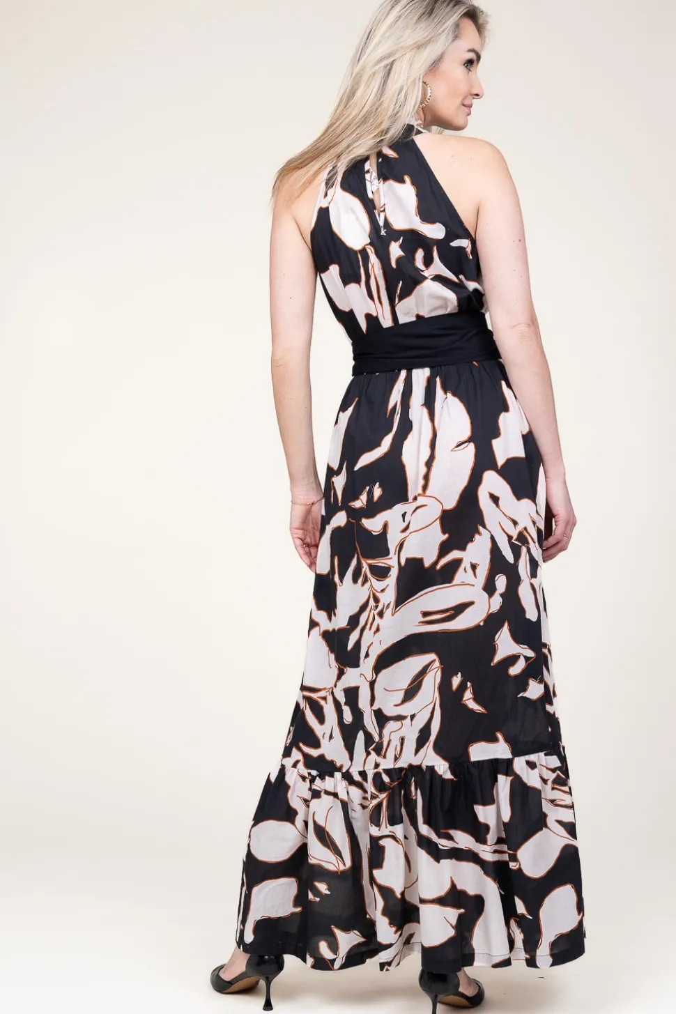 Halter Maxi Dress Tanhan | Black... | Kocca | Little Soho