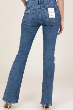 High Waist Flared Jeans Raval L34 | Blue... | Lois Jeans | Little Soho
