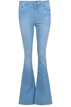 High-Waist Flared Jeans Raval Edge L34 | Blue... | Lois Jeans | Little Soho