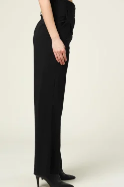 High Waist Pants From Travelwear Evita | Black... | D-Etoiles Casiope | Little Soho