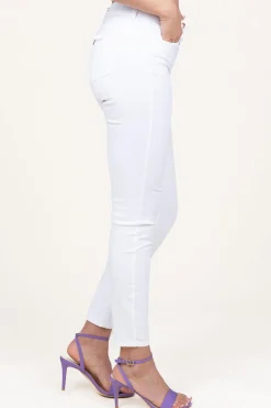High Waist Regular Fit Jeans Divine L30 | White... | Liu Jo | Little Soho