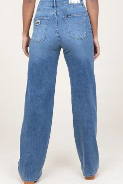 High Waist Straight Jeans Rosa L34 | Blue... | Lois Jeans | Little Soho