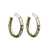 Hoops Saphira Confetti Medium | Natural... | Barong Barong | Little Soho