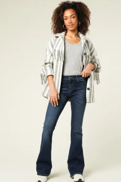 Hw Flared Jeans Raval L32 | Dark Blue... | Lois Jeans | Little Soho