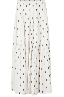 Jacquard Maxi Skirt Sunset | Natural... | Lollys Laundry | Little Soho
