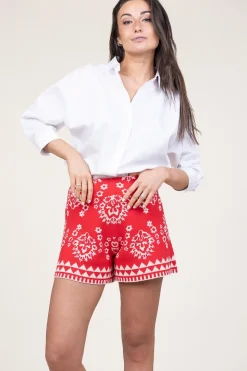 Jacquard Short Pergola | Red... | Liu Jo | Little Soho