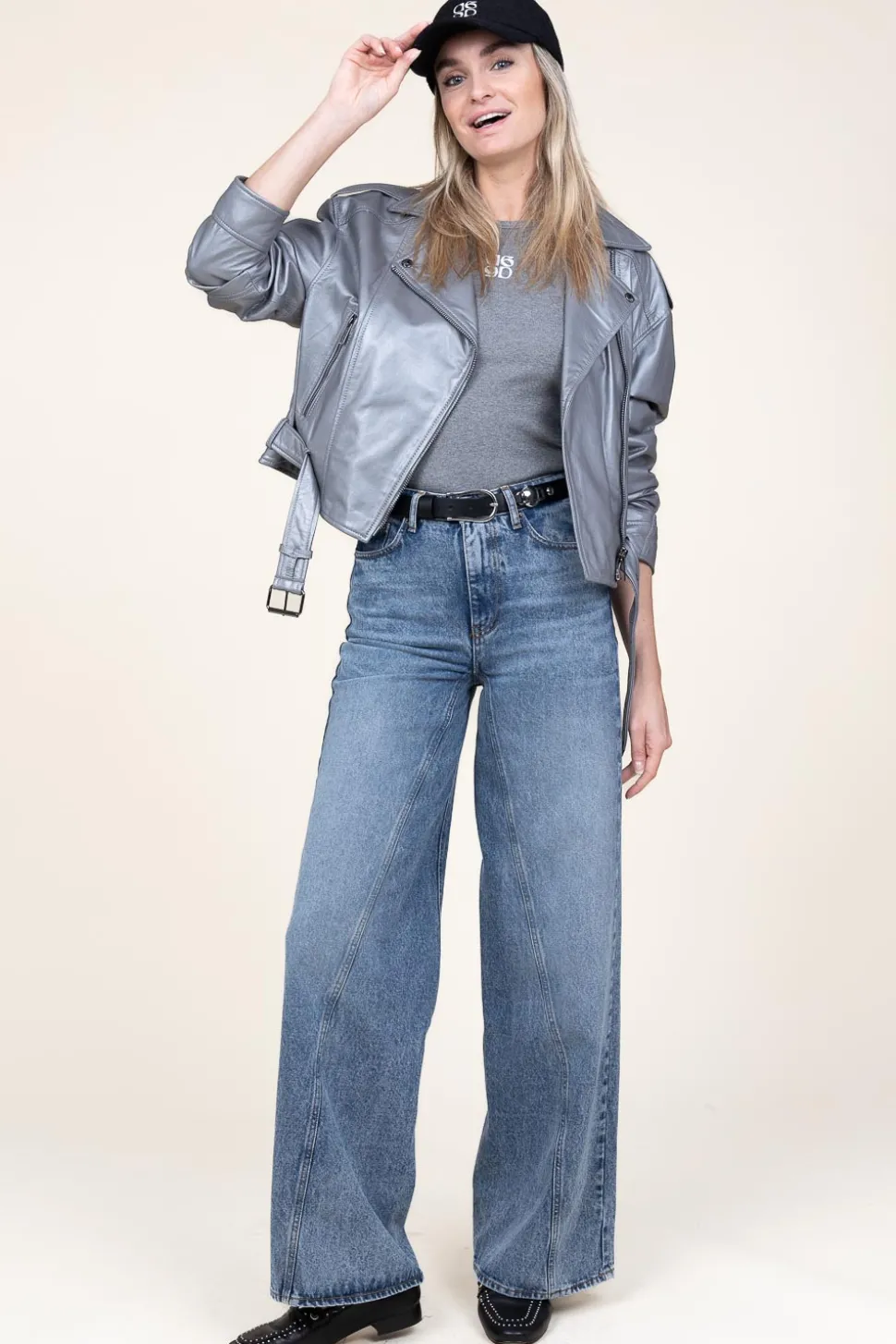 Jersey Rib Tanktop Ivi | Grey... | Dante 6 | Little Soho