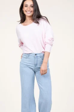 Knitted Sweater Damsville | Baby Pink... | American Vintage | Little Soho