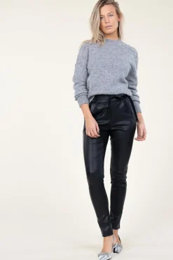 Knitted Sweater Sparkling | Grey... | Second Female | Little Soho
