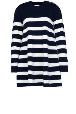 Knitted Tunic Dress Marantonia | Blue... | Ba&Sh | Little Soho