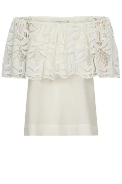 Lace Off-Shoulder Top Molly | Natural... | Copenhagen Muse | Little Soho