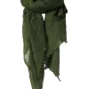 Large Soft Wool Blend Scarf Lilly | Green... | Moment Amsterdam | Little Soho