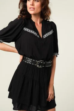 Leather Belt Cinque | Black... | Dante 6 | Little Soho