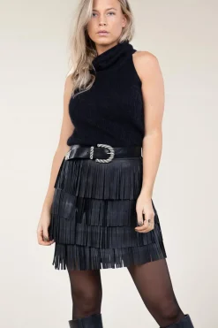 Leather Belt Praiano | Black... | Berenice | Little Soho