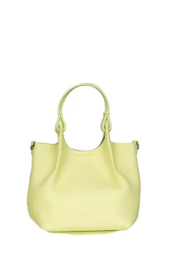 Leather Handbag Dua Small | Yellow... | Gianni Chiarini | Little Soho