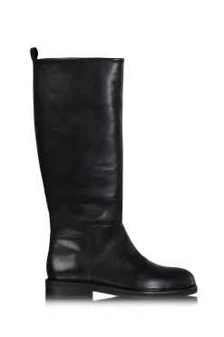 Leather High Boots Gina | Black... | Toral | Little Soho