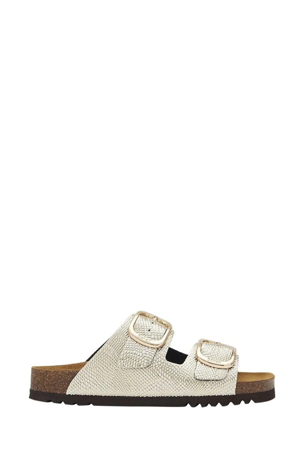 Leather Sandals Noell | Gold... | Scholl | Little Soho