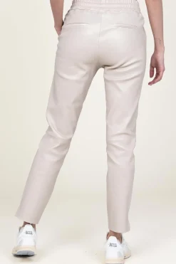 Leather Stretch Jogger Naomi | Natural... | Studio Ar | Little Soho