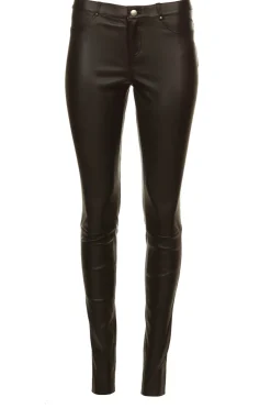Leather Stretch Pants Passion | Black... | Ibana | Little Soho