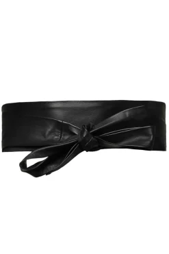 Leather Wrap Belt Allegra | Black... | Dante 6 | Little Soho
