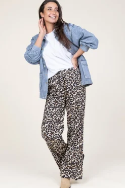 Leopard Pants Rita | Animal Print... | Lollys Laundry | Little Soho