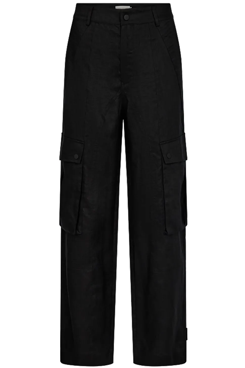 Linen Cargo Pants Natuli | Black... | Copenhagen Muse | Little Soho
