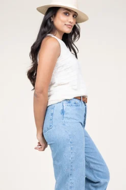 Linen Mix Top Shayke | Natural... | Louizon | Little Soho