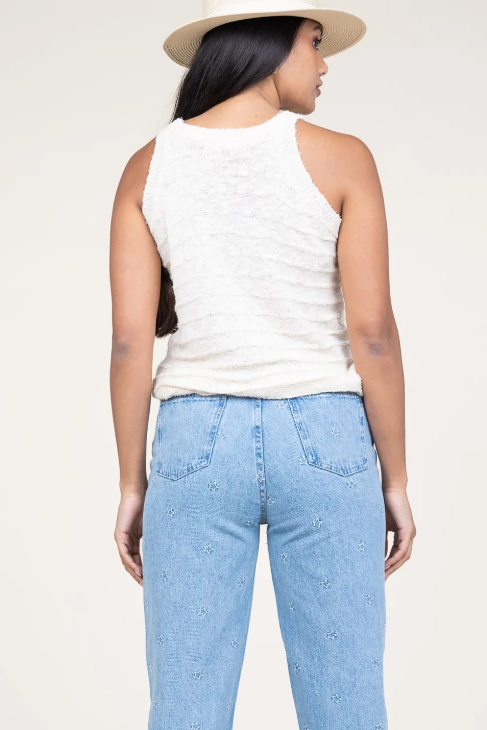 Linen Mix Top Shayke | Natural... | Louizon | Little Soho