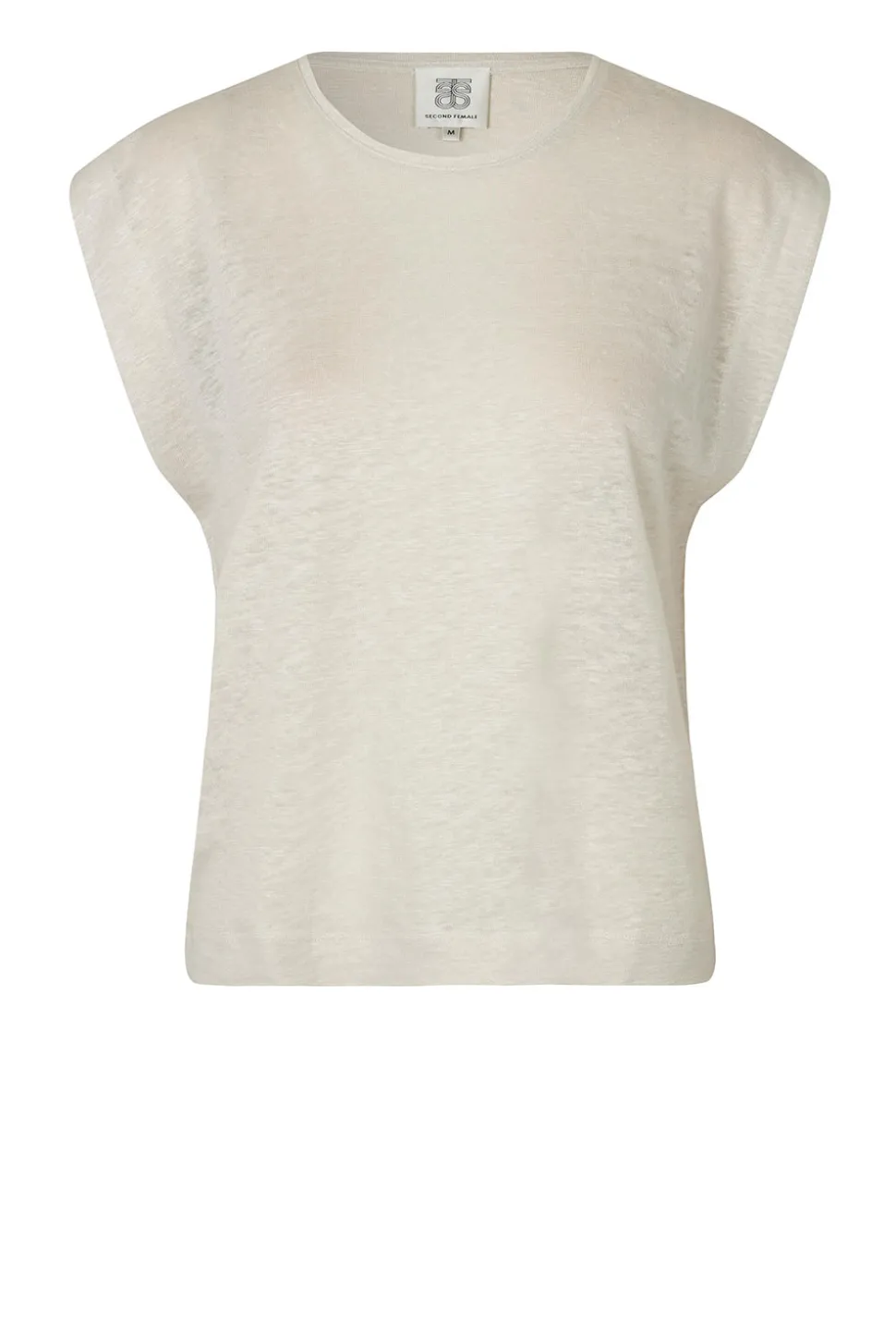 Linen Top Peony | Beige... | Second Female | Little Soho