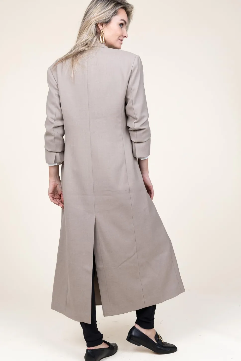 Long Coat Maxine | Beige... | Second Female | Little Soho