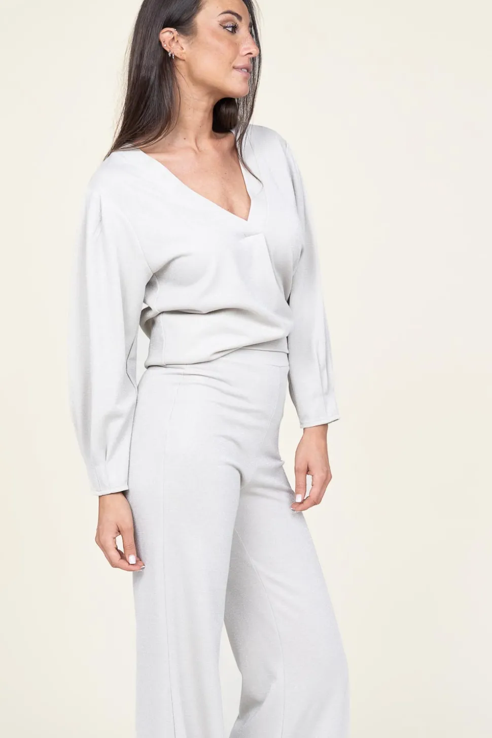 Lurex Tricot Top Giorno | Natural... | D-Etoiles Casiope | Little Soho