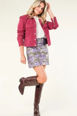 Luxury Leather Western Boot Miu | Bordeaux... | Toral | Little Soho