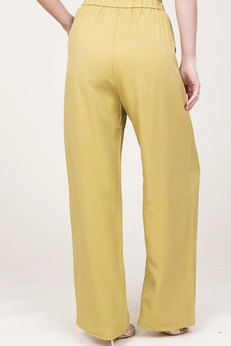 Lyocell Pleated Trousers Jicky | Green... | Suncoo | Little Soho