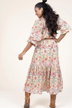 Maxi Dress With Print Dolores | Multi... | Stella Forest | Little Soho