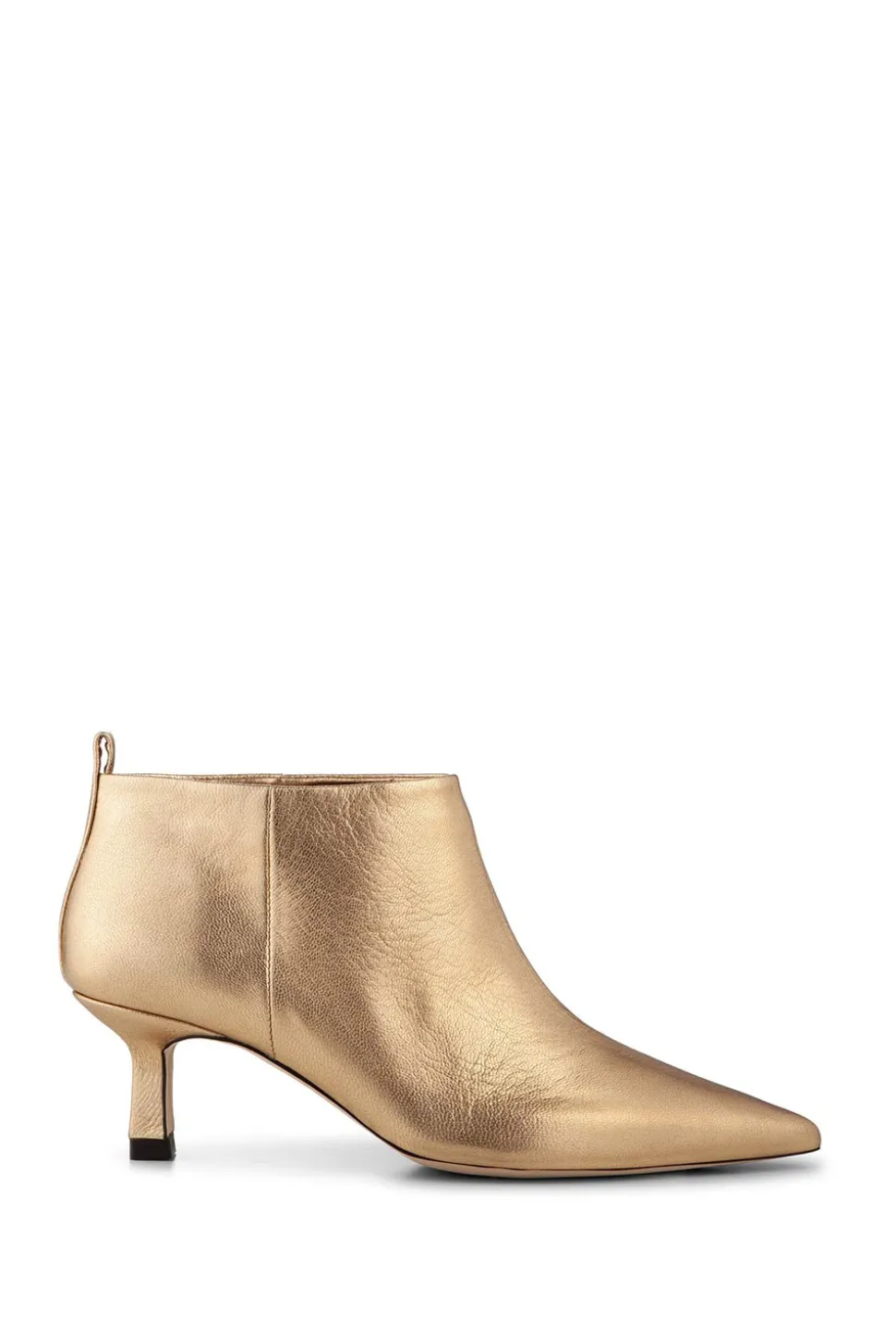 Metallic Ankle Boots Anna | Gold... | Ivylee Copenhagen | Little Soho