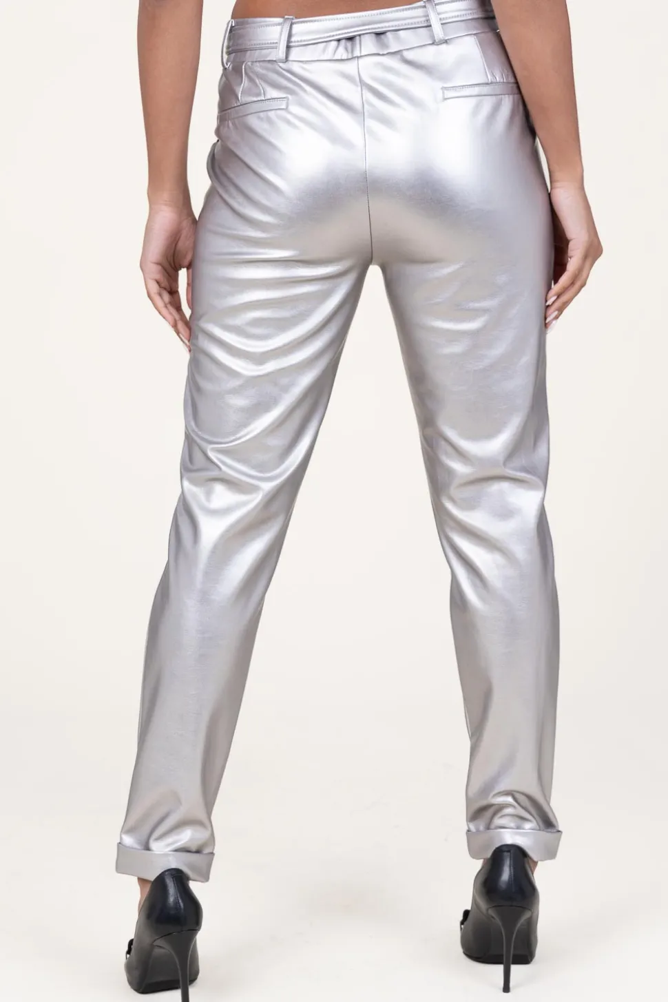 Metallic Pants Fantasy | Silver... | D-Etoiles Casiope | Little Soho