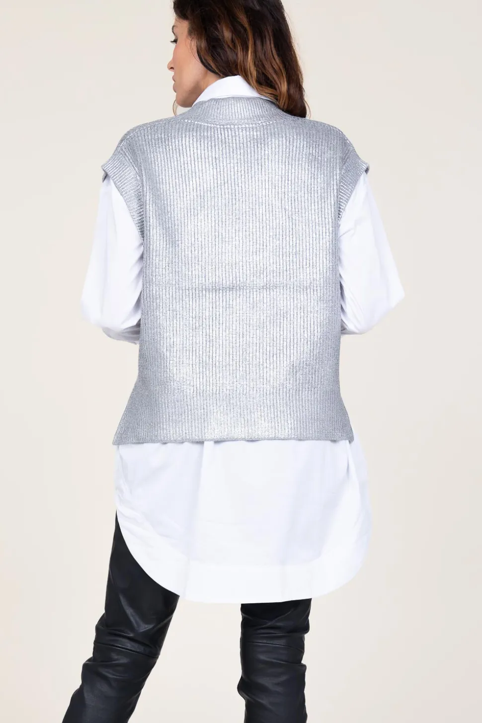 Metallic Spencer Row | Silver... | Co'Couture | Little Soho