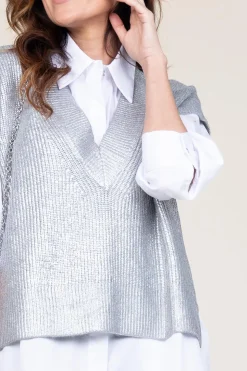 Metallic Spencer Row | Silver... | Co'Couture | Little Soho
