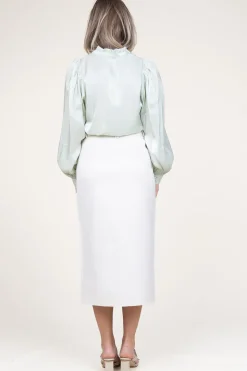 Midi Skirt Salana | White... | Aaiko | Little Soho